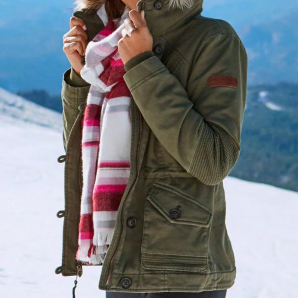 Hollister Flannel-Lined Anorak Jacket - Picture 4 of 15